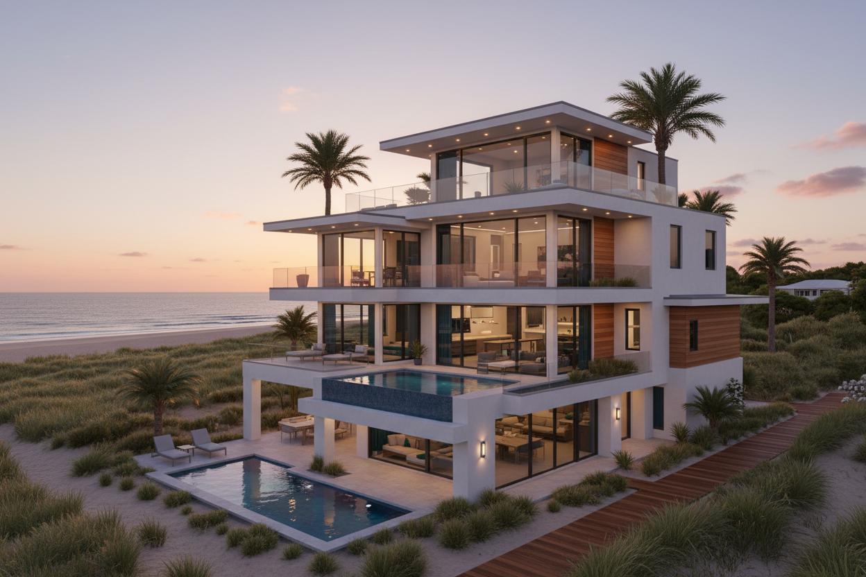 Beachfront Estate